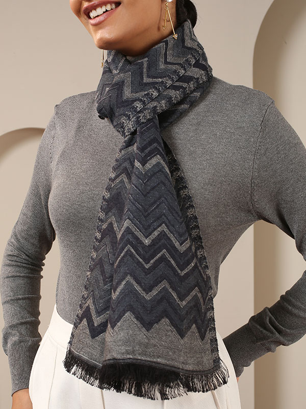 Zig Zag Weave Muffler