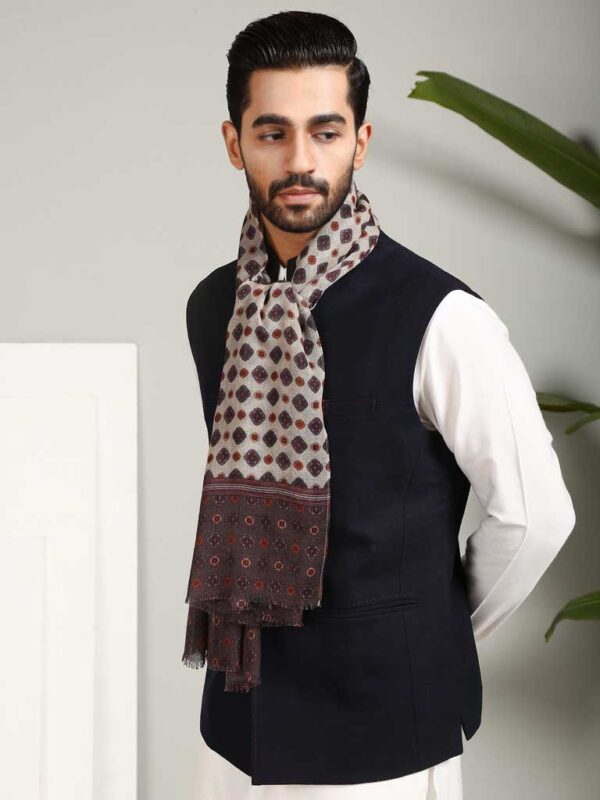 Unisex Tie Design Mens Scarf