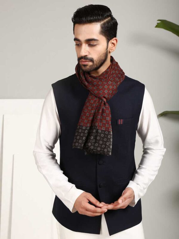 Unisex Tie Design Mens Scarf