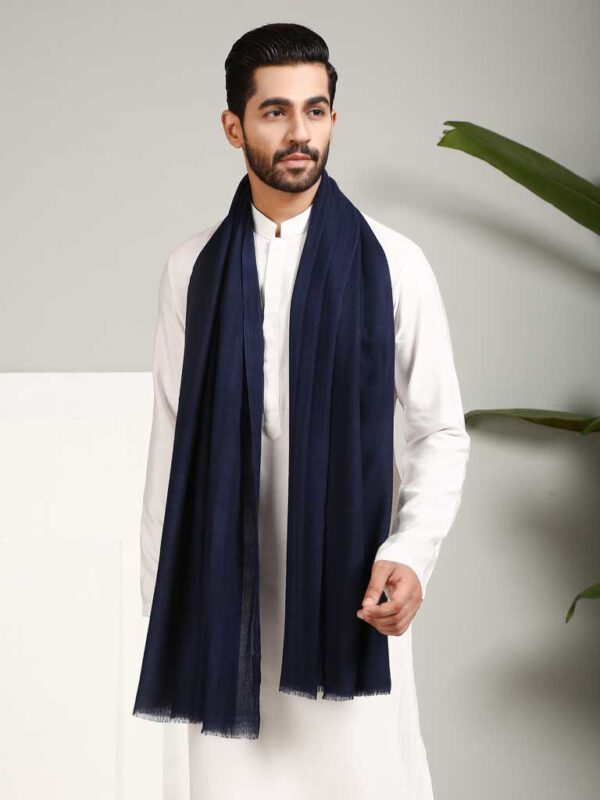 Virgin Cashmere Solid Scarf