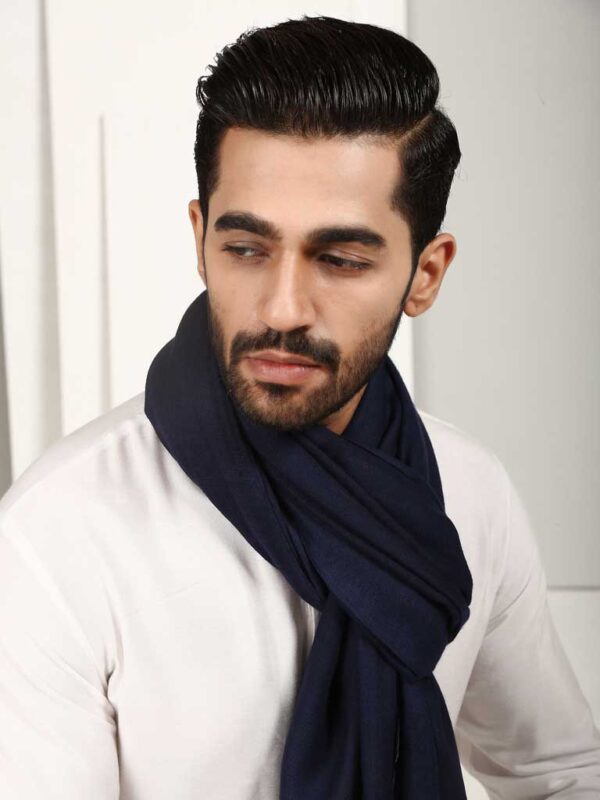 Virgin Cashmere Solid Scarf