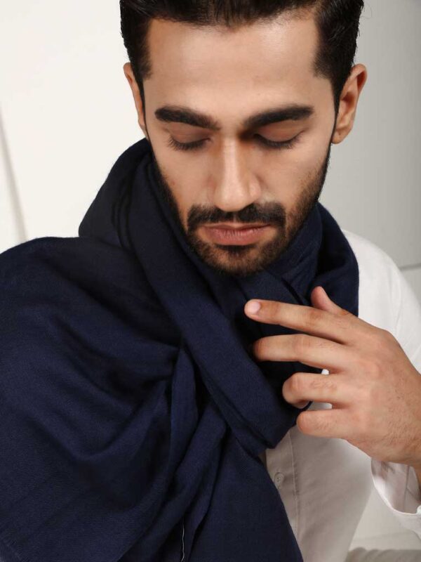 Virgin Cashmere Solid Scarf