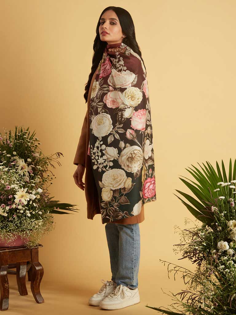 Botanical SIlk Scarf