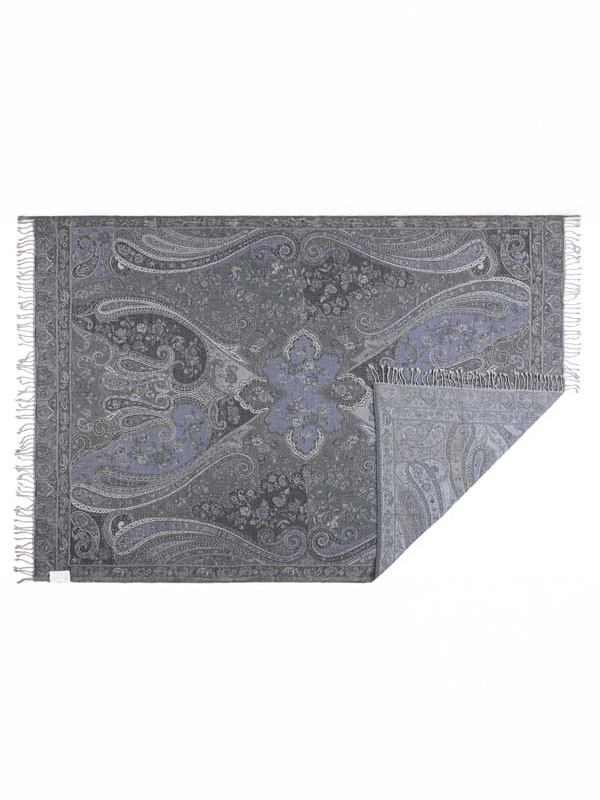 Paisley Weave Merino Wool Throw