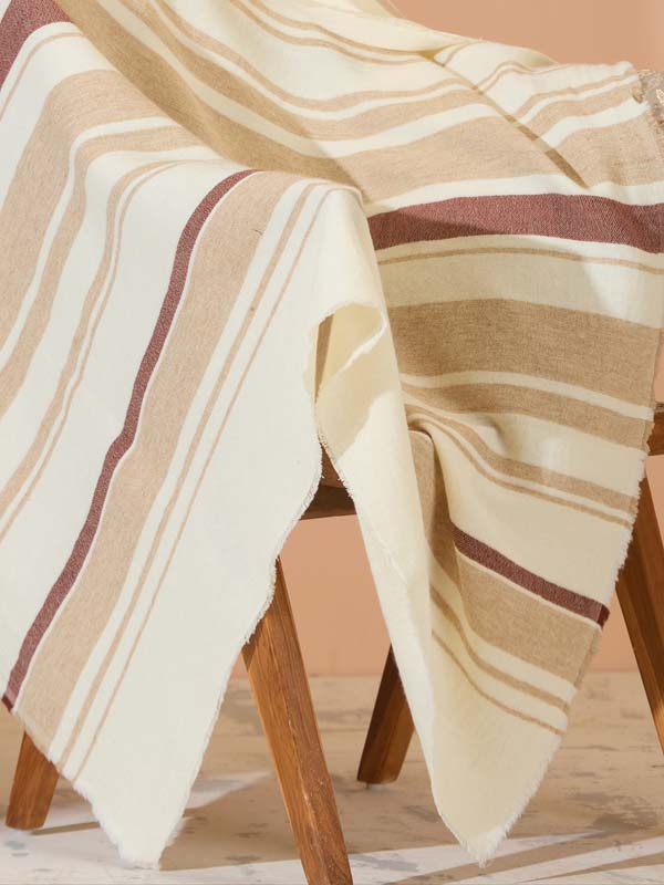 Lambswool Stripes Plaid