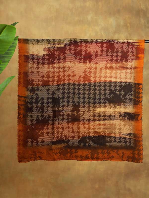 Axiom Merino Wool Scarf - Jaffa Orange