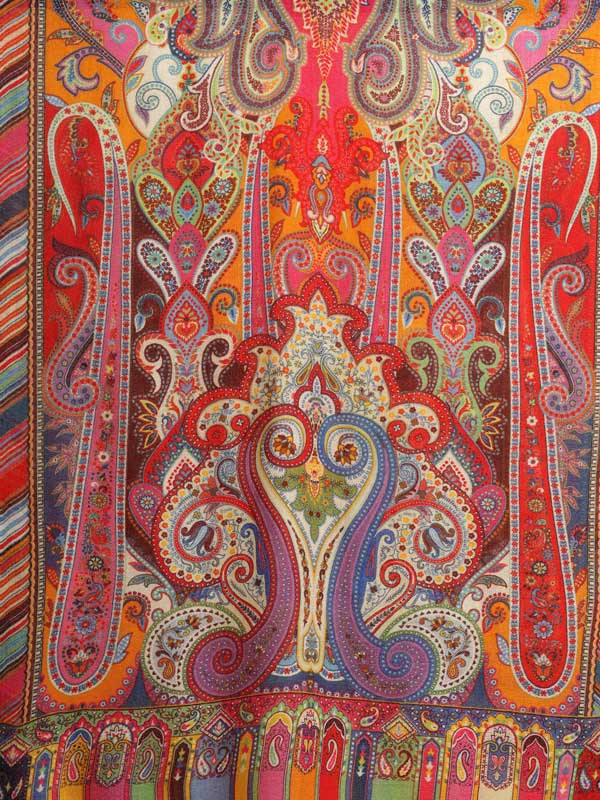 Ambi Jama Merino Wool Stole - Vivid Multi