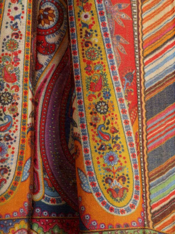 Ambi Jama Merino Wool Stole - Vivid Multi