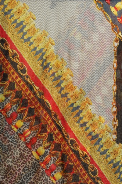 Zenith Merino Wool Crystal Scarf - Modesto Multi