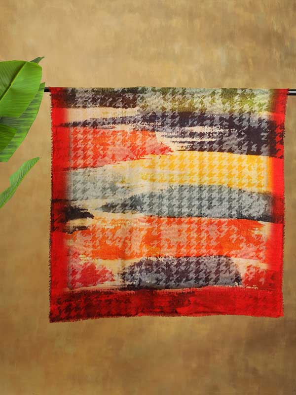 Axiom Merino Wool Scarf - Raipur Red