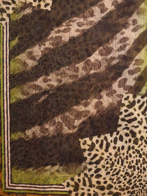 Tundra Beats Merino Wool Scarf - Zoo Beige