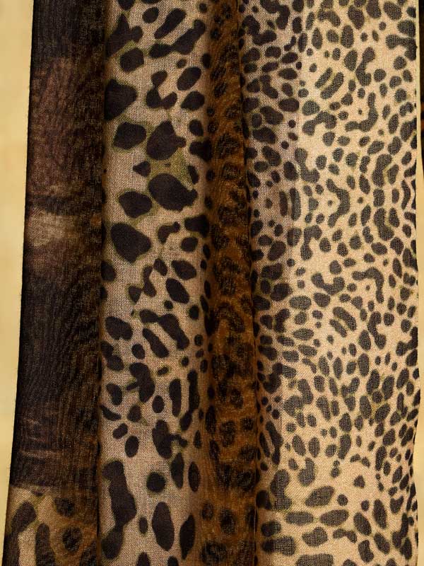 Tundra Beats Merino Wool Scarf - Zoo Beige