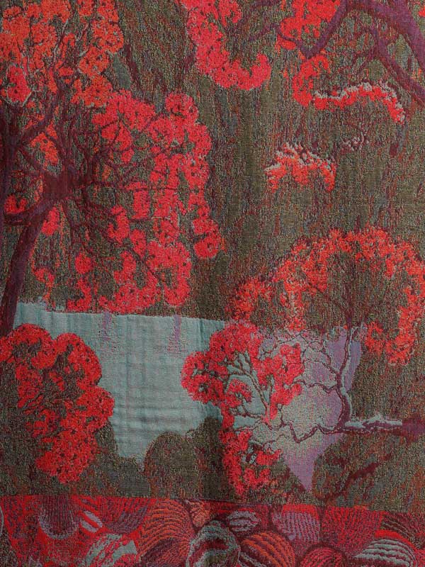 Trees of the Garden Art Scarf - Multi