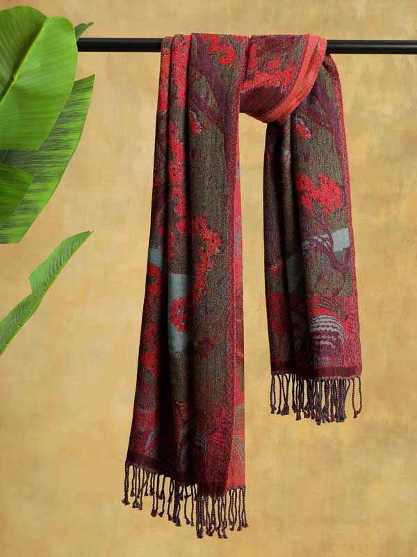 Trees of the Garden Art Scarf - Multi