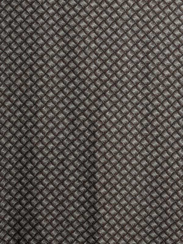 Classical Weave Wool Blend Scarf - Espresso Blue