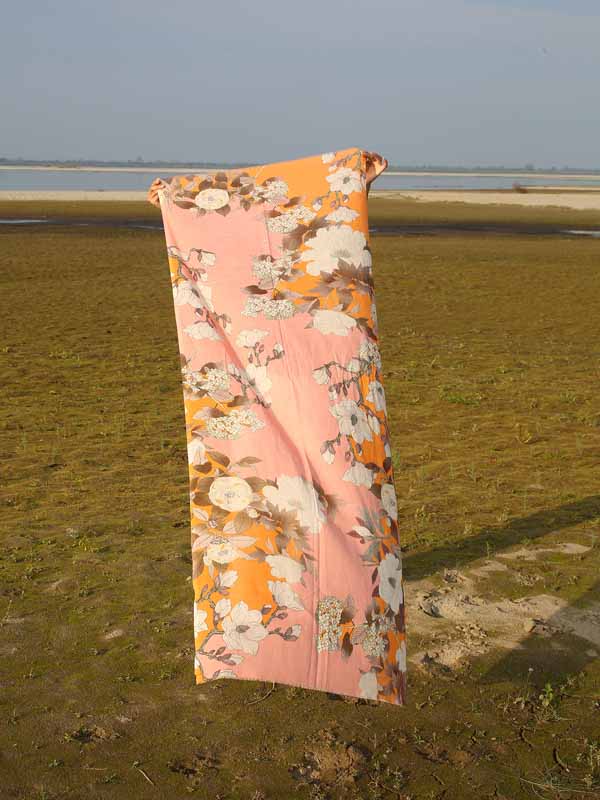 Interflora Print Cotton Scarf