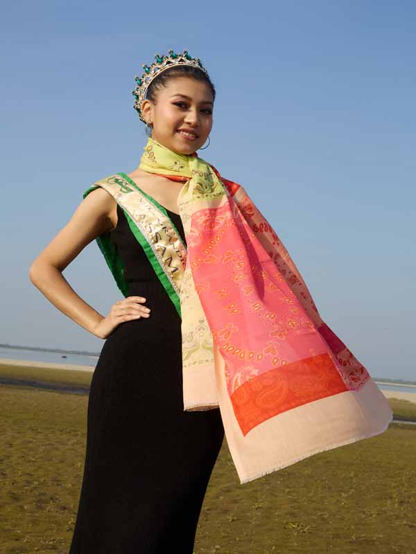 Bandana Paisley Silk Modal Scarf