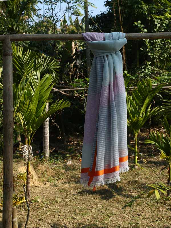 Stripes Weave Modal Bands Scarf