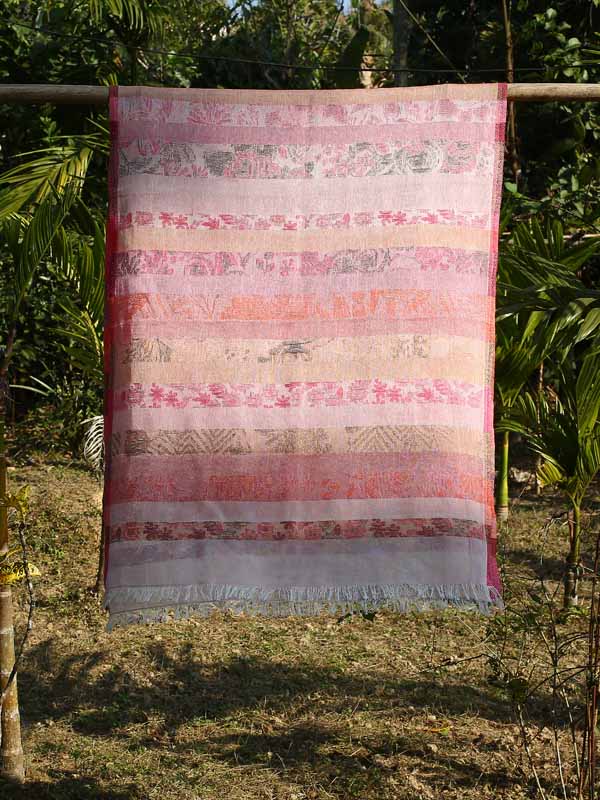 Texture Weave Woven Scarf