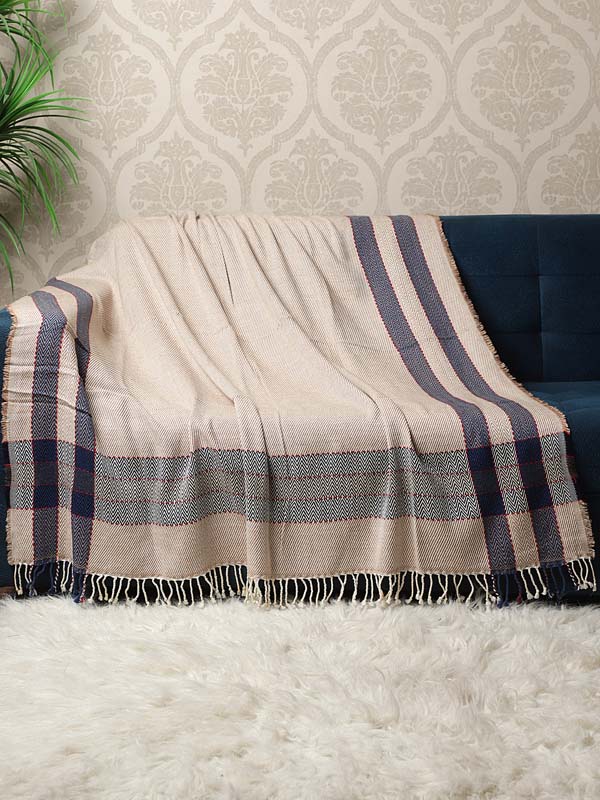 Herringbone Texture Plaid/ Throw