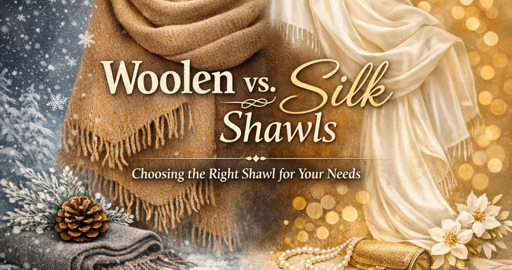 Difference Between Woolen and Silk Shawls (Complete Buying Guide)
